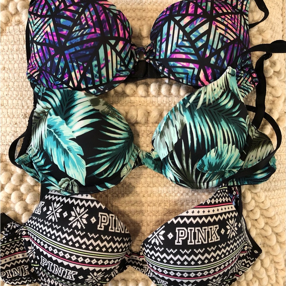 3 Pack Where Everywhere Push-Up 34b. - image 2